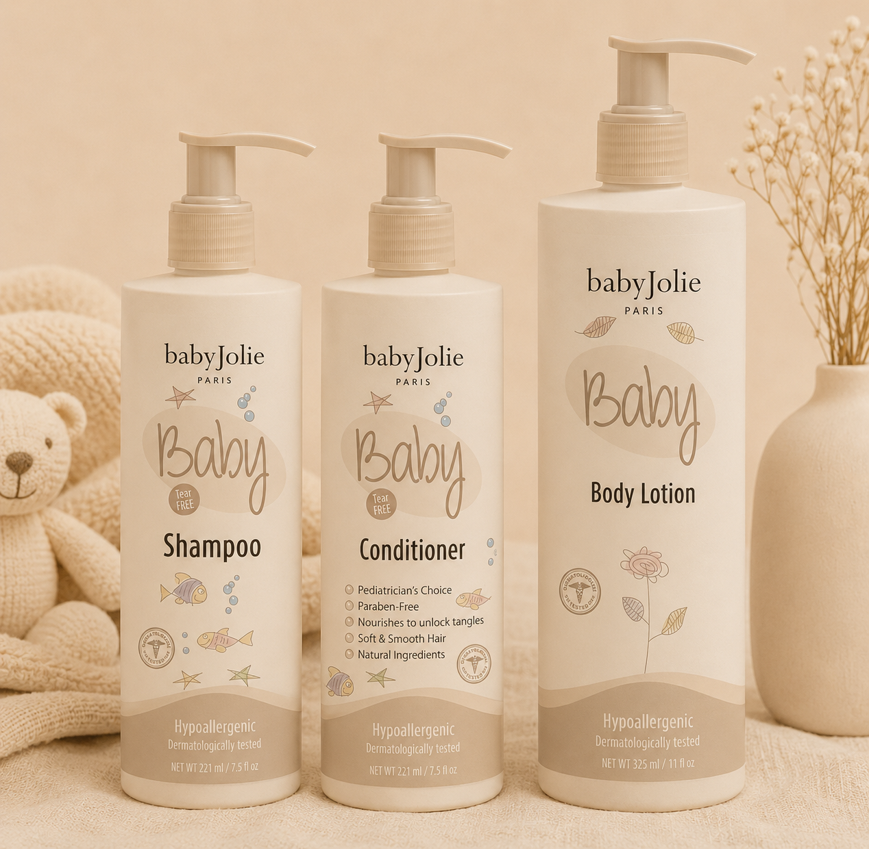 Schampo, Balsam & Bodylotion
